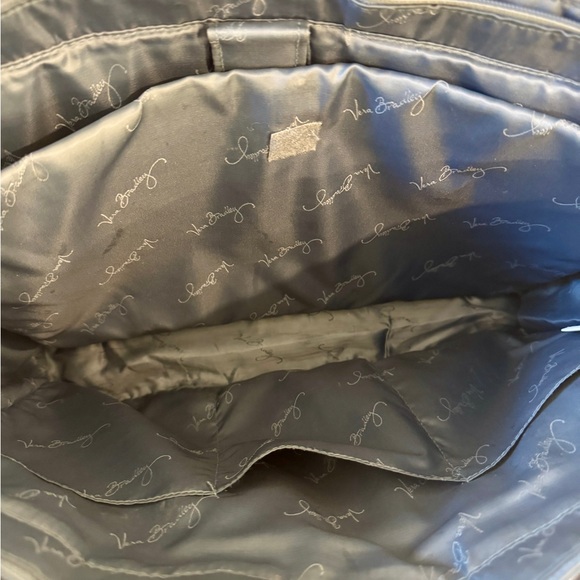 Vera Bradley Gray Commuter Tote - Picture 6 of 8